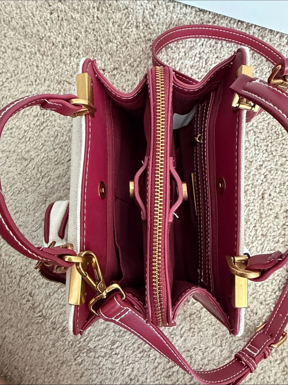 Steve Madden Canvas Satchel